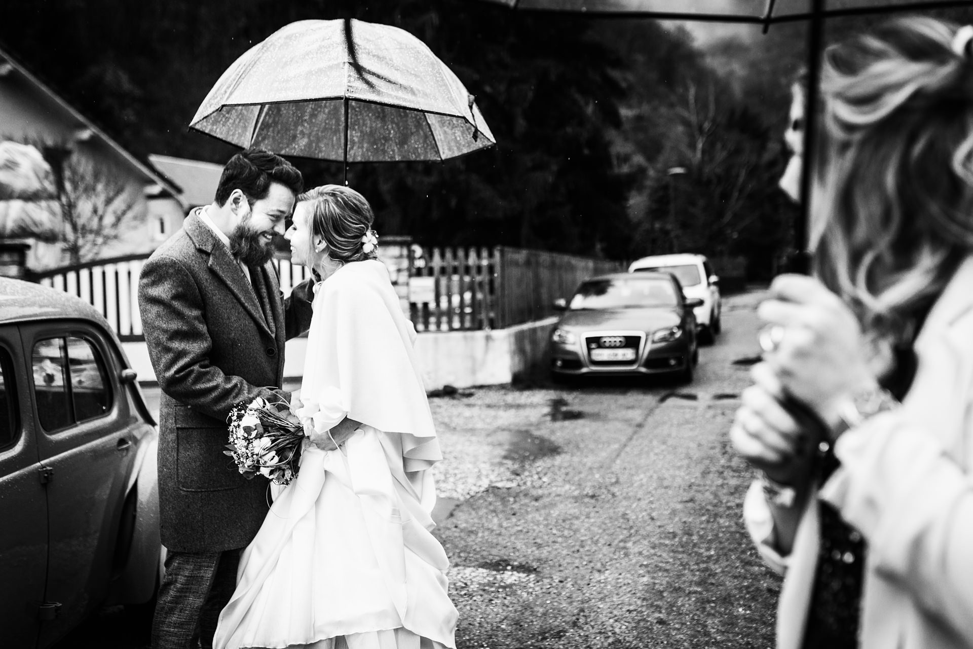Mariage sous la pluie- Matthieu Chandelier photographe Chambéry Annecy